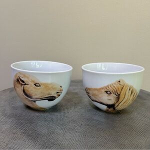 DK Home~ 2 Ming Collection Mary Boon Design Small Bowls